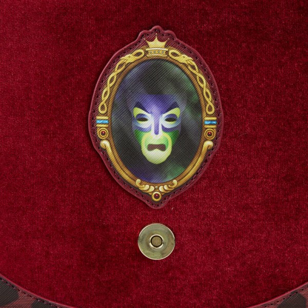 SAC À BANDOULIÈRE LA MÉCHANTE REINE SUR SON THRONE - DISNEY LOUNGEFLY