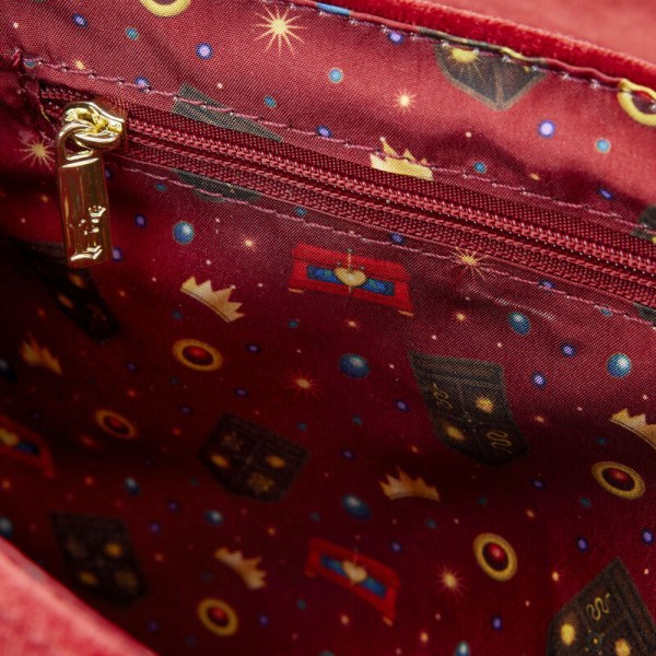 SAC À BANDOULIÈRE LA MÉCHANTE REINE SUR SON THRONE - DISNEY LOUNGEFLY