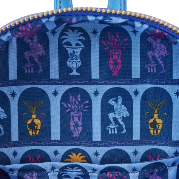 MINI SAC À DOS HERCULES MONT OLYMPE ET GOLDEN GATES - DISNEY LOUNGEFLY