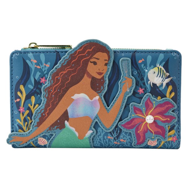 PORTEFEUILLE LA PETITE SIRÈNE LIVE ACTION - DISNEY LOUNGEFLY