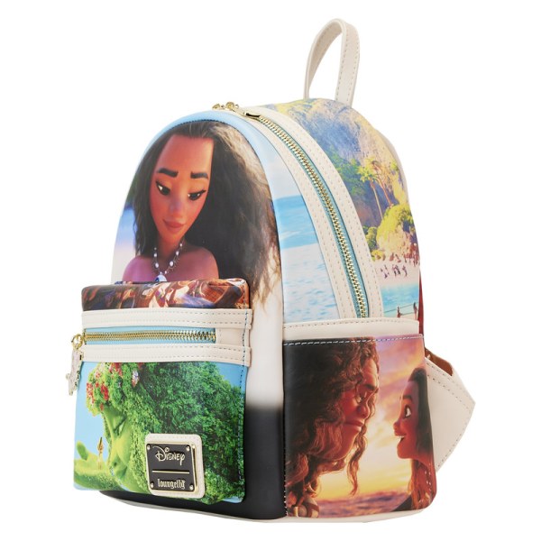 MINI SAC À DOS VAIANA PRINCESSE SCENE - DISNEY LOUNGEFLY
