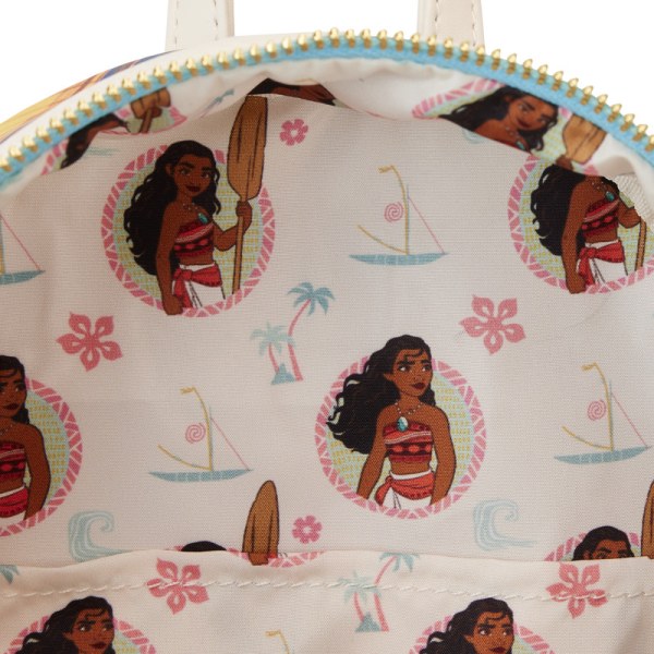 MINI SAC À DOS VAIANA PRINCESSE SCENE - DISNEY LOUNGEFLY