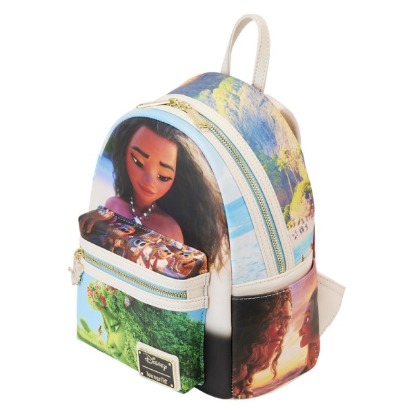 MINI SAC À DOS VAIANA PRINCESSE SCENE - DISNEY LOUNGEFLY