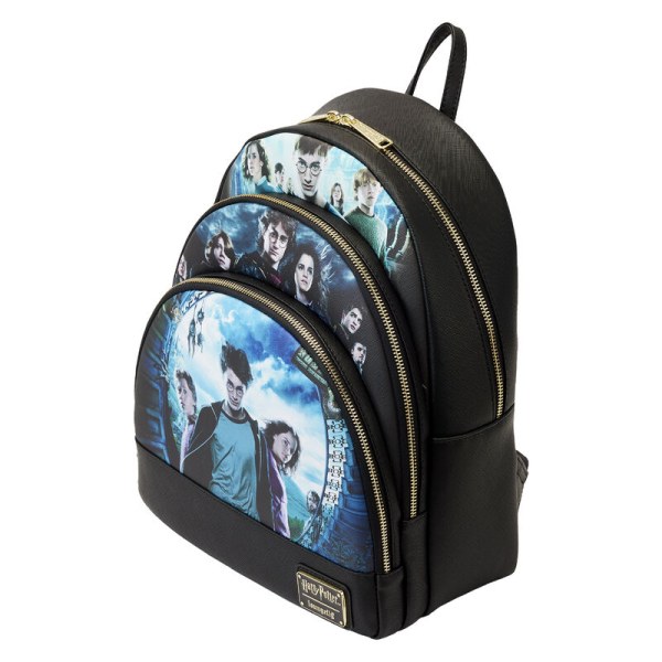 MINI SAC À DOS MOVIE POSTERS TRIPLE POCHE - HARRY POTTER LOUNGEFLY
