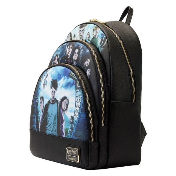 MINI SAC À DOS MOVIE POSTERS TRIPLE POCHE - HARRY POTTER LOUNGEFLY
