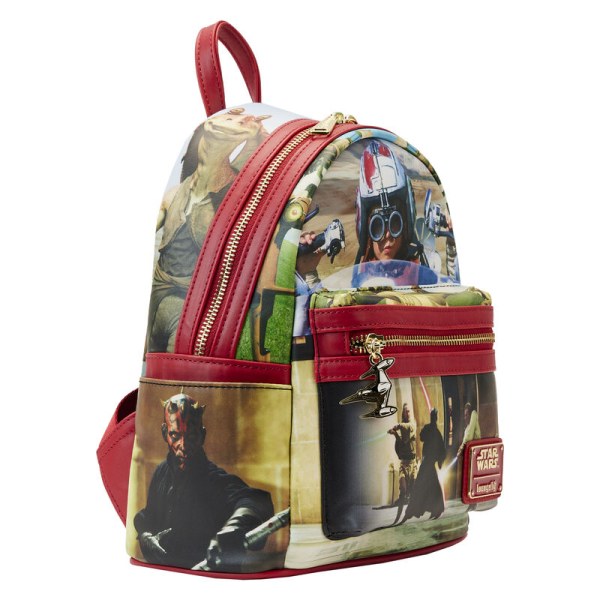 MINI SAC À DOS STAR WARS LA MENACE FANTOME FINAL FRAMES - STAR WARS LOUNGEFLY
