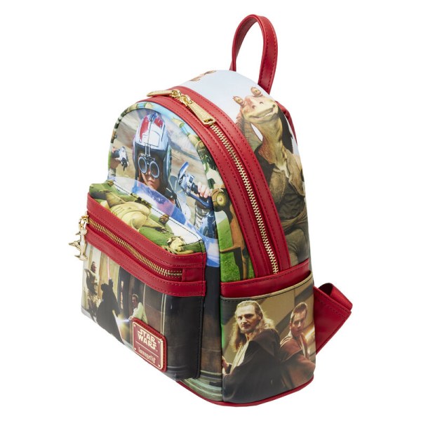 MINI SAC À DOS STAR WARS LA MENACE FANTOME FINAL FRAMES - STAR WARS LOUNGEFLY