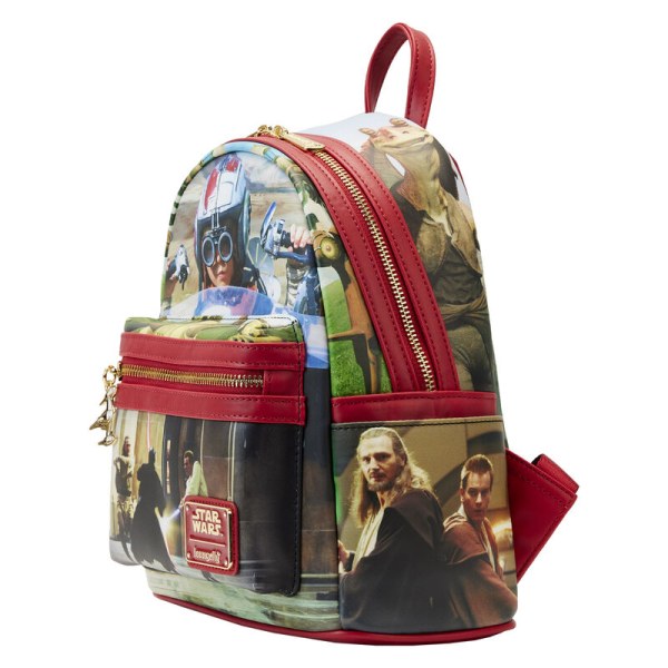 MINI SAC À DOS STAR WARS LA MENACE FANTOME FINAL FRAMES - STAR WARS LOUNGEFLY