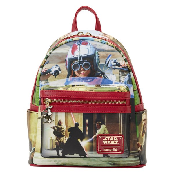 MINI SAC À DOS STAR WARS LA MENACE FANTOME FINAL FRAMES - STAR WARS LOUNGEFLY