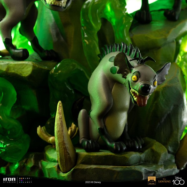 SCAR DELUXE ART SCALE - DISNEY LE ROI LION
