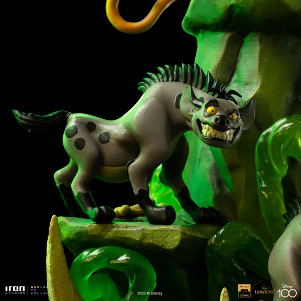 SCAR DELUXE ART SCALE - DISNEY LE ROI LION