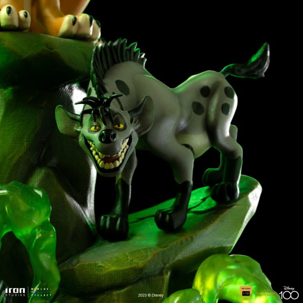 SCAR DELUXE ART SCALE - DISNEY LE ROI LION