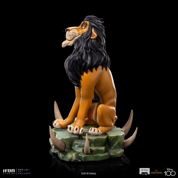 Le Roi Lion statuette 1/10 Art Scale Scar Regular 16 cm