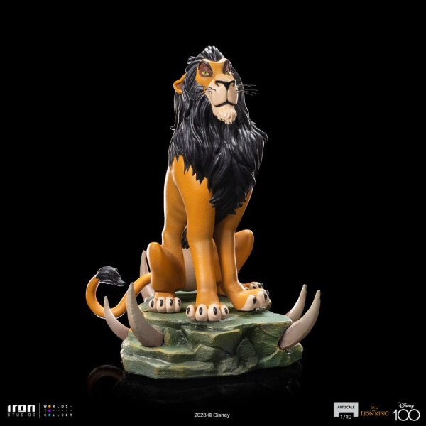 Le Roi Lion statuette 1/10 Art Scale Scar Regular 16 cm