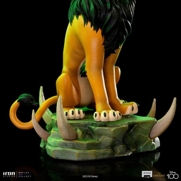Le Roi Lion statuette 1/10 Art Scale Scar Regular 16 cm
