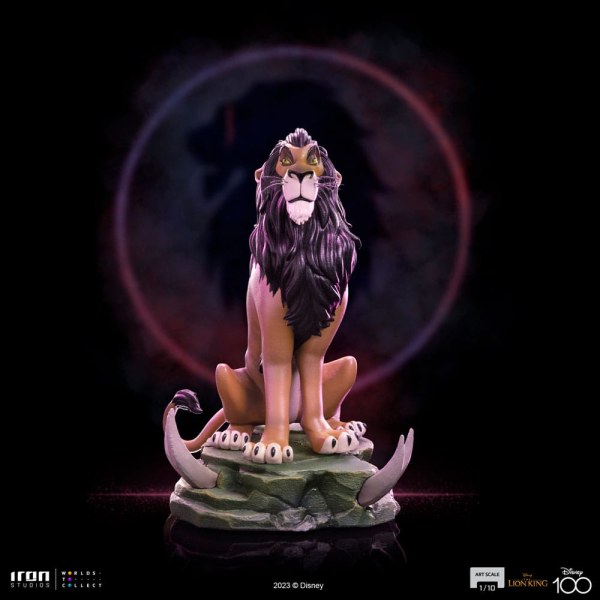 Le Roi Lion statuette 1/10 Art Scale Scar Regular 16 cm