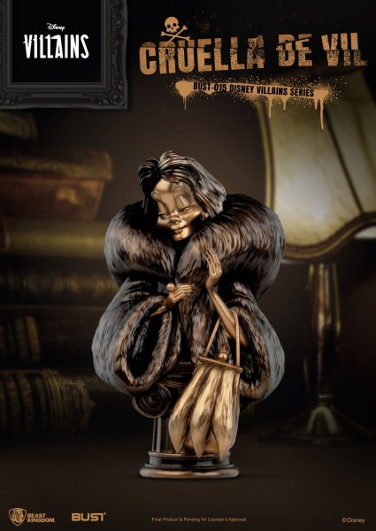 BUSTE CRUELLA DE VIL - DISNEY VILLAINS SERIES