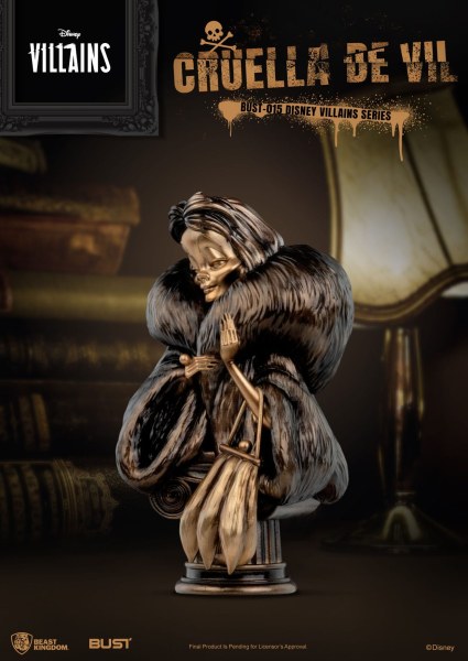 BUSTE CRUELLA DE VIL - DISNEY VILLAINS SERIES