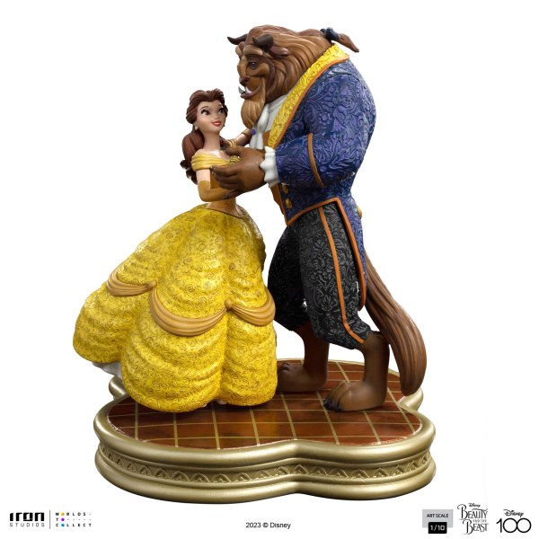 LA BELLE ET LA BÊTE ART SCALE - DISNEY