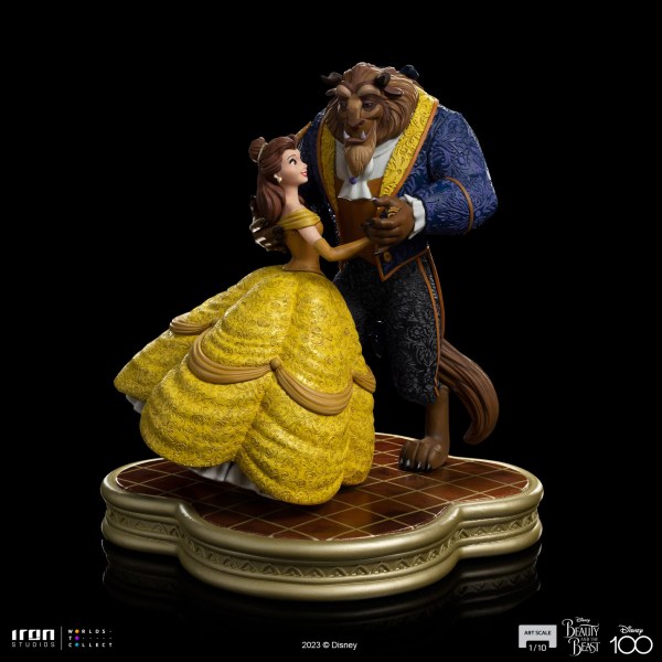 LA BELLE ET LA BÊTE ART SCALE - DISNEY