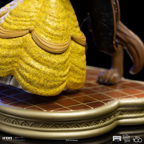 LA BELLE ET LA BÊTE ART SCALE - DISNEY