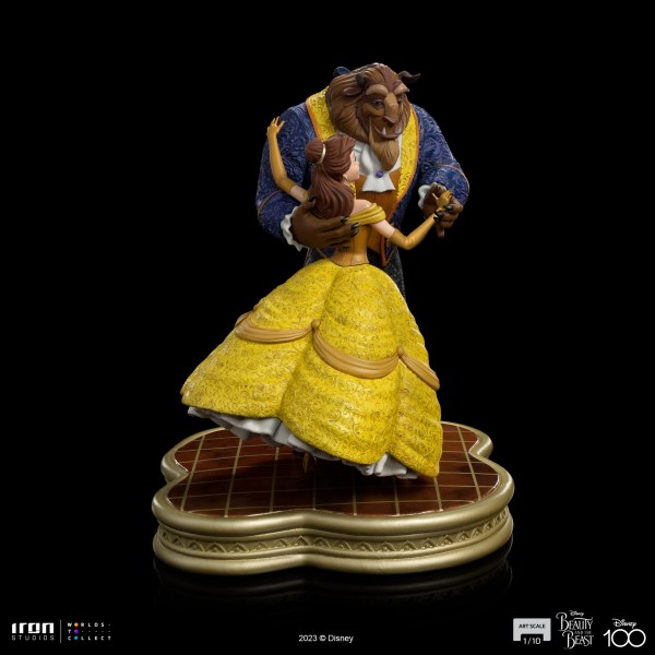 LA BELLE ET LA BÊTE ART SCALE - DISNEY