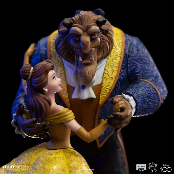 LA BELLE ET LA BÊTE ART SCALE - DISNEY