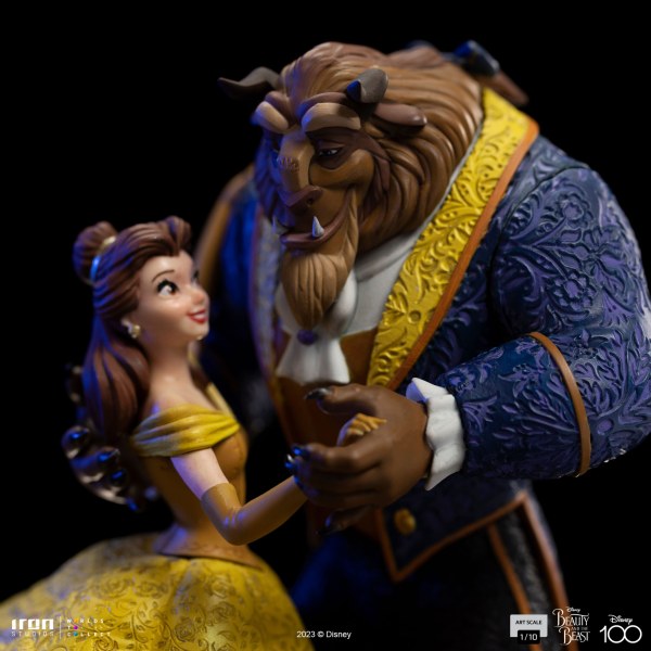 LA BELLE ET LA BÊTE ART SCALE - DISNEY