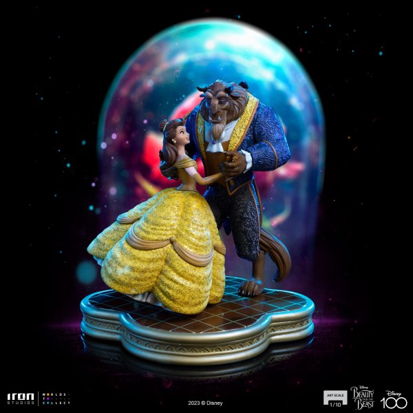 LA BELLE ET LA BÊTE ART SCALE - DISNEY