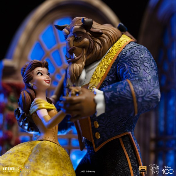LA BELLE ET LA BÊTE DELUXE ART SCALE - DISNEY