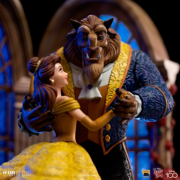LA BELLE ET LA BÊTE DELUXE ART SCALE - DISNEY