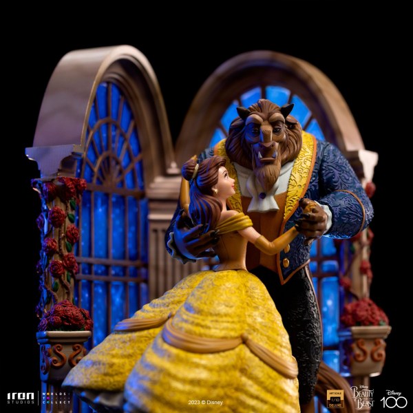 LA BELLE ET LA BÊTE DELUXE ART SCALE - DISNEY