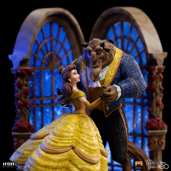 LA BELLE ET LA BÊTE DELUXE ART SCALE - DISNEY