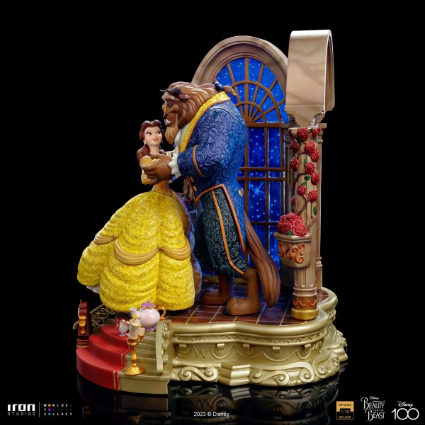 LA BELLE ET LA BÊTE DELUXE ART SCALE - DISNEY