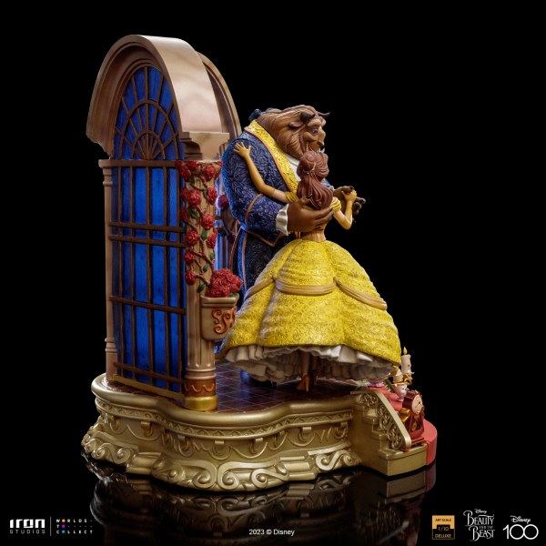 LA BELLE ET LA BÊTE DELUXE ART SCALE - DISNEY