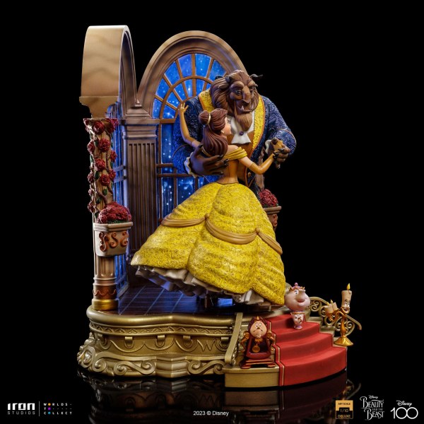 LA BELLE ET LA BÊTE DELUXE ART SCALE - DISNEY