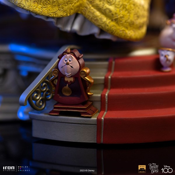 LA BELLE ET LA BÊTE DELUXE ART SCALE - DISNEY