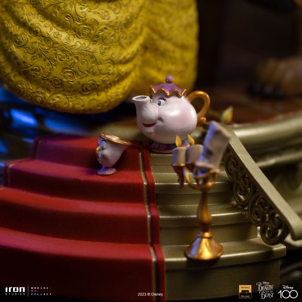 LA BELLE ET LA BÊTE DELUXE ART SCALE - DISNEY
