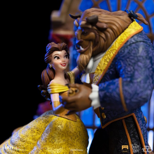 LA BELLE ET LA BÊTE DELUXE ART SCALE - DISNEY