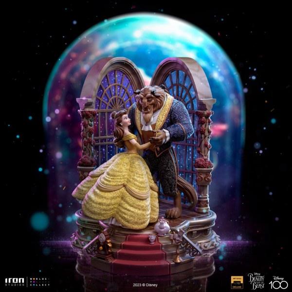 LA BELLE ET LA BÊTE DELUXE ART SCALE - DISNEY