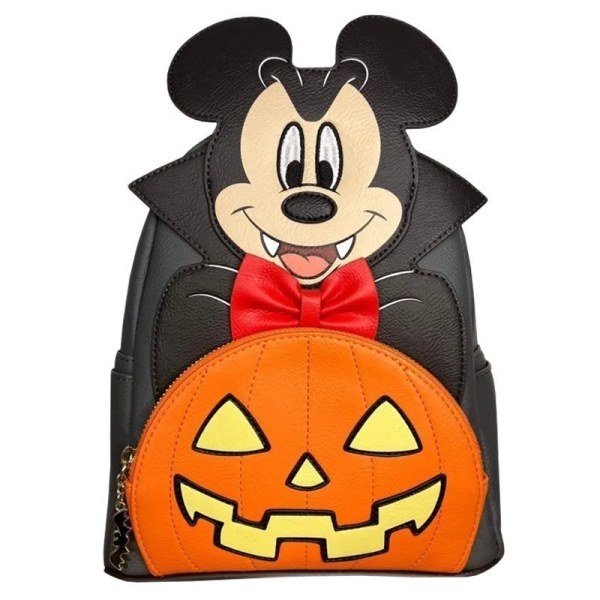 MINI SAC À DOS MICKEY VAMPIRE ET CITROUILLE - DISNEY LOUNGEFLY