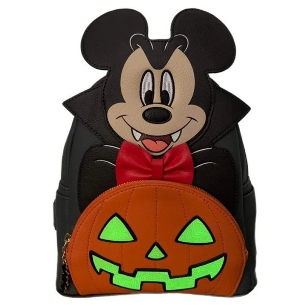 MINI SAC À DOS MICKEY VAMPIRE ET CITROUILLE - DISNEY LOUNGEFLY