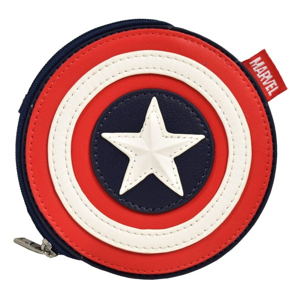 PORTE MONNAIE CAPTAIN AMERICA - MARVEL LOUNGEFLY (EXCLUSIVITÉ JAPON)