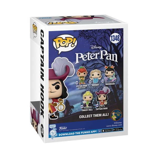 FUNKO POP! 1348 - CAPITAINE CROCHET - PETER PAN 70E ANNIVERSAIRE