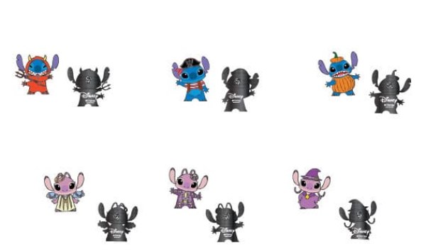 PIN'S MYSTÈRE ANGEL & STITCH HALLOWEEN - DISNEY LILO & STITCH