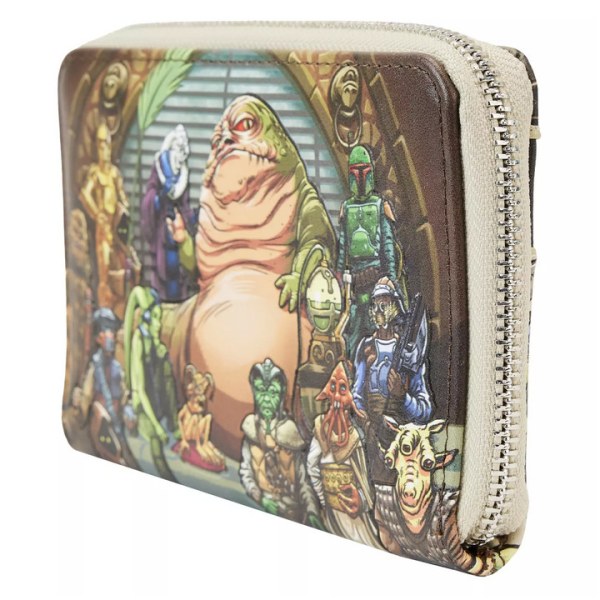 PORTEFEUILLE LE RETOUR DU JEDI 40E ANNIVERSAIRE PALACE DE JABBA - STAR WARS LOUNGEFLY