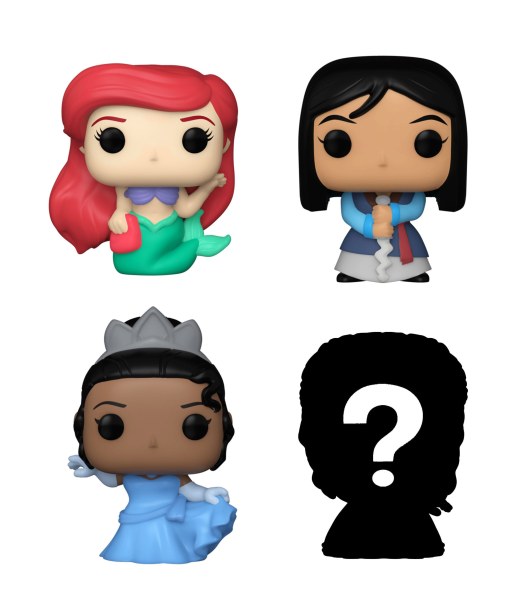 PACK 4 FIGURINES FUNKO BITTY POP! - ARIEL