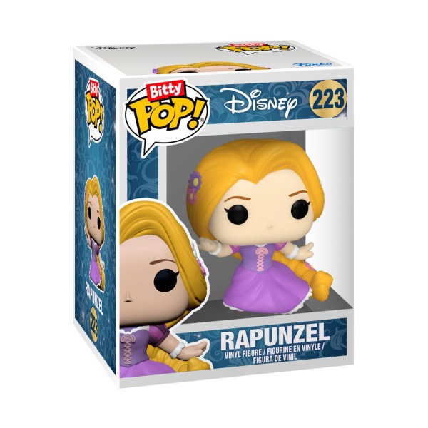 PACK 4 FIGURINES FUNKO BITTY POP! - RAIPONCE