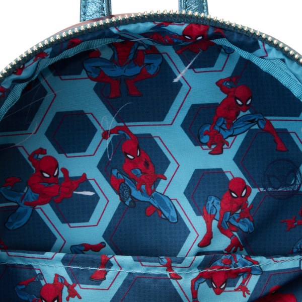 MINI SAC À DOS METALLIC SPIDER-MAN COSPLAY - DISNEY LOUNGEFLY