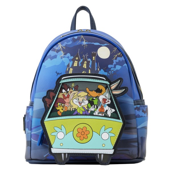MINI SAC À DOS LOONEY TUNES & SCOOBY MASHUP WARNER BROS 100E ANNIVERSAIRE - WARNER BROS LOUNGEFLY
